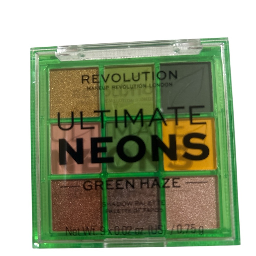 Makeup Revolution Ultimate Neons Green Haze Palette